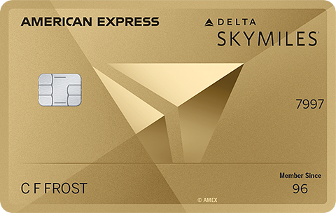 Delta SkyMiles Gold card art