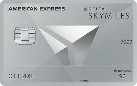 Delta SkyMiles Platinum card art