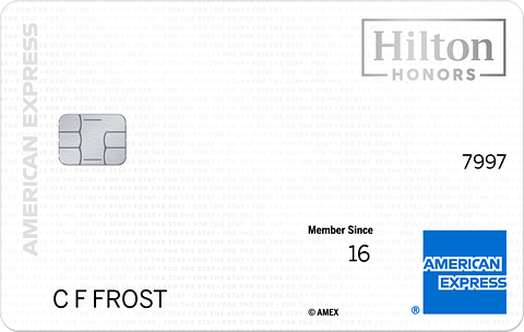 Amex Hilton Honors credit card